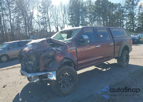 2015 Ford F-150 Lariat z USA, uszkodzony, nr VIN 1FTFW1EF8FFC38812